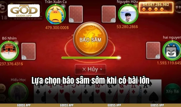Lựa chọn báo sâm sớm khi có bài lớn