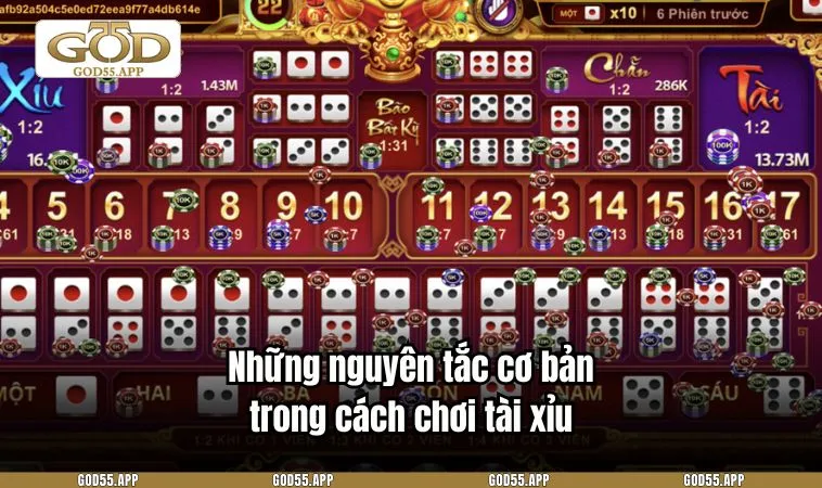 Những nguyên tắc cơ bản trong cách chơi tài xỉu