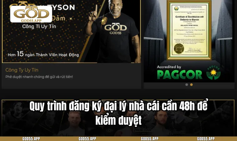 Quy trình đăng ký đại lý nhà cái cần 48h để kiểm duyệt